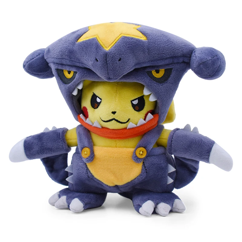 pikachu garchomp plush