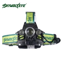 SKYWOLFEYE 30000 лм 3 T6 светодиодный фар 18650 фонарик лампы