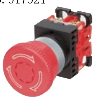 

[ZOB] AM22V0E import of Japanese Fuji fuji emergency stop button switch AM22VSE small mushroom head round 22mm --10pcs/lot