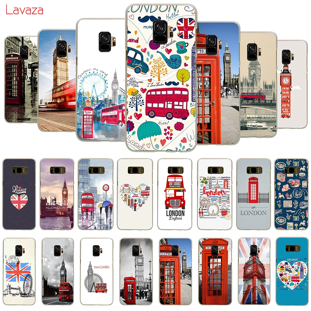 Твердый чехол для телефона Lavaza London Bus England Samsung Galaxy A10 A30 A40 A50 A70 M10 M20