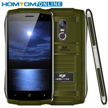 HOMTOM ZOJI Z6 IP68 Waterproof Smartphone Android 6.0 MTK6580 Quad Core HD Phone 1GB RAM+8GB ROM 3G Dustproof Mobile Phone