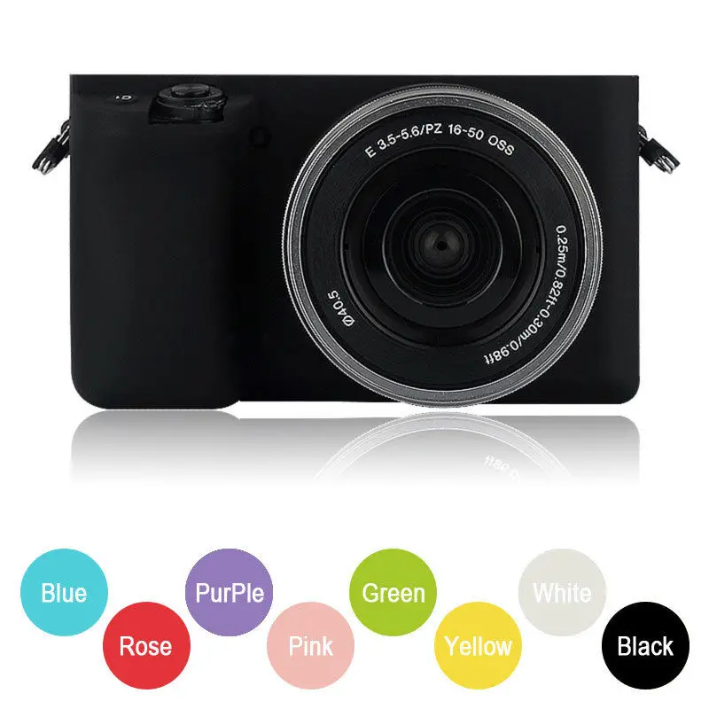 Мягкий силиконовый чехол для камеры чехол для Sony a6000 ILCE-6000L