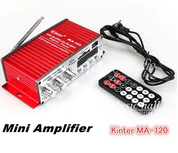 

Whoseale 50Pcs/Lot MA-120 Digital MP3/USB/SD Card / FM Stereo FM Radio Minor Merits Mini Stereo Audio Amplifier