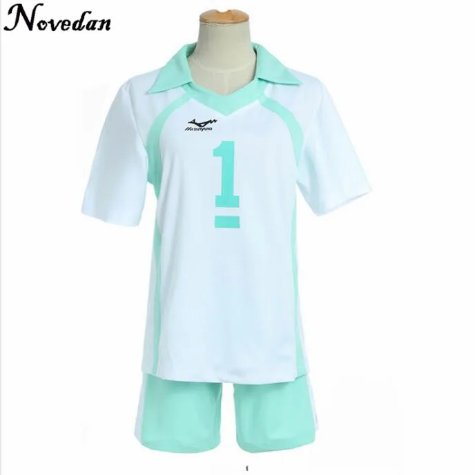 Novedan Haikyuu Kageyama Tobio Aoba Johsai Koushi Sugawara Oikawa Tooru Cosplay Costume Uniform Jersey -Zentai shop online