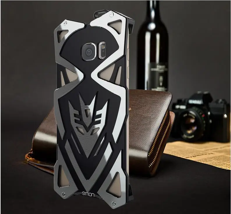 

Metal back case for Samsung s6 edge original Simon Armor Metal Phone case for Samsung Galaxy s6 edge s6 edge plus + cover case