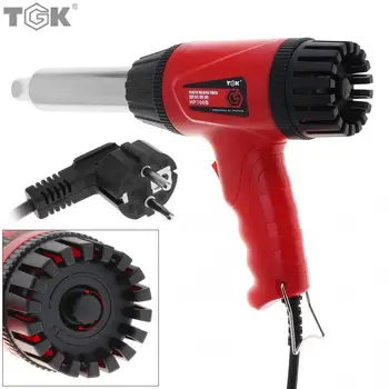 

TGK HP700B 220V 700W Temperature Adjustable Heat Gun Hot-air Gun Hand Hold with Control Button for Softening Soldering / Welding