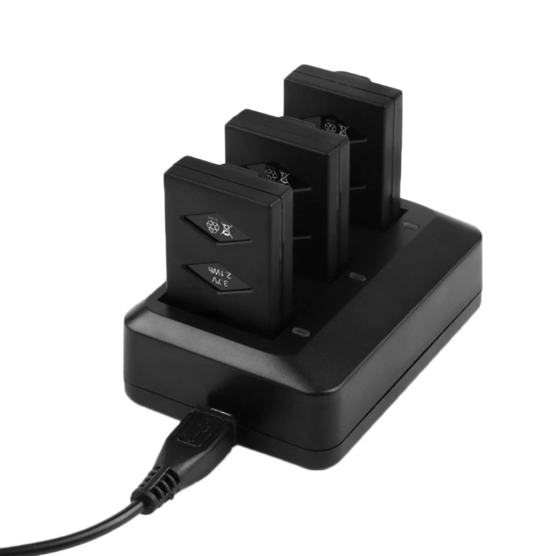 3.7V 600mAh Battery Charger Set for Parrot MiniDrone Jumping Sumo Swing Mambo Rolling Spider UAV Accessories