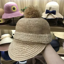 Axi-4-lovely, летняя декоративная веревка, помпон для отдыха, Пляжная конная бумага, Соломенная шляпка для мужчин и женщин, бейсболка