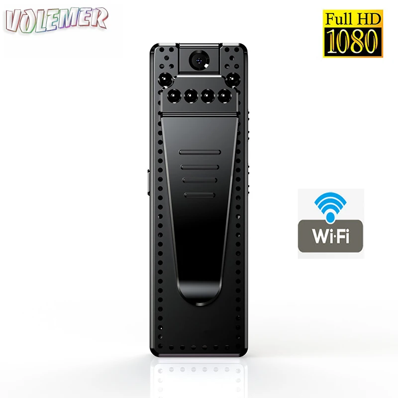 

Volemer A12 Wifi Mini Camera Infrared Night Version 1080P DVR camcorder Pen Camera recorder for Bike Motorcycle Flexible Camera