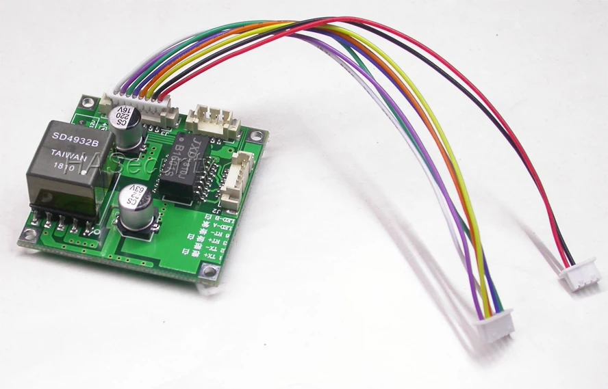 POE сплиттер питания через Ethernet Регулятор модуль Плата вход DC48V/выход DC12V 2A конец-Span+ Средний Span сплиттер IEEE802.3af