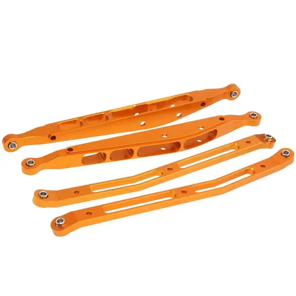 AXIAL AX31109 Orange Aluminum Yeti Rear 4 Link Set For 1:10 4WD RR10 BOMBER AX90048