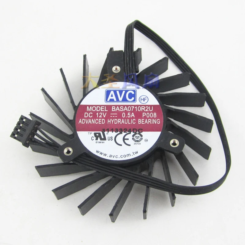 Абсолютно AVC BASA0710R2U Quadro Q4000 2 Гб вентилятор видеокарты