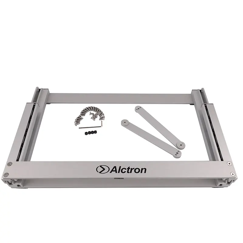 Alctron RS19-6U series desktop studio rack used in