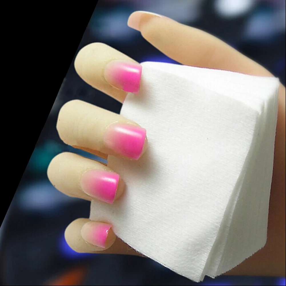 

900PCS Nail Tools Bath Manicure Gel Nai Artl Polish Remover Tools Lint-Free Wipes Cotton Napkins for Nails False Nail Removal