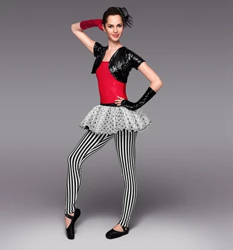 

2018 New Arrival Justaucorps Female Professional Jazz Performance Clothing Stage Costumes Dance Clothes Suit Costumedancewear