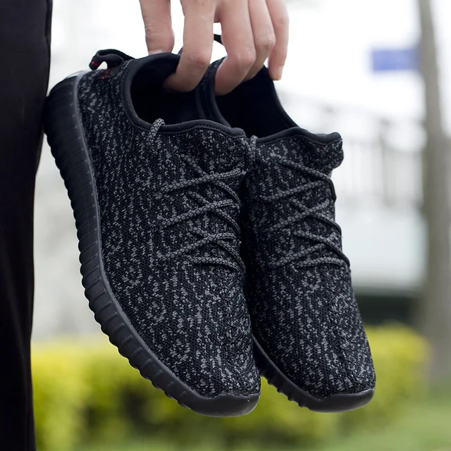 FANPAO/2019 г.; профессиональная Ультралегкая Мужская обувь Yeezys; повседневная обувь для бега; Лоферы для активного отдыха; легкие слипоны
