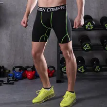 Новое поступление быстросохнущие мужские плотный нижний слой компрессионные шорты для кожи
