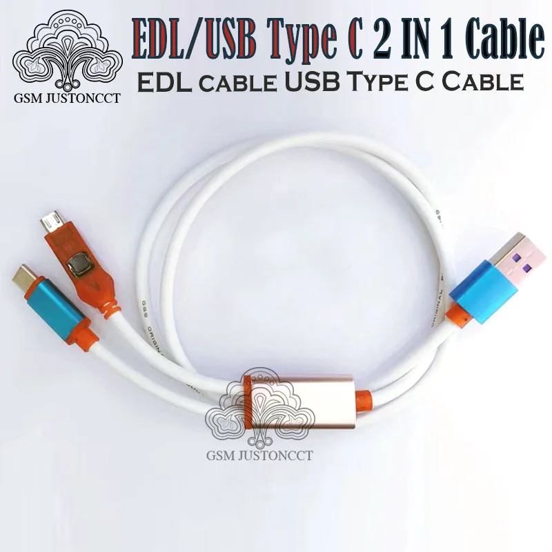 

2 in 1 deep flash cable for Xiaomi mobile EDL cable USB Type C Cable for all Qualcomm phones into Deep Flash Mode