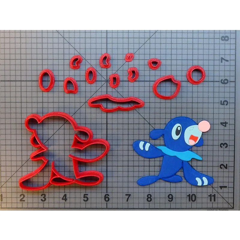 Мультяшный персонаж Покемон печенья резак на заказ 3D печатная помадка для