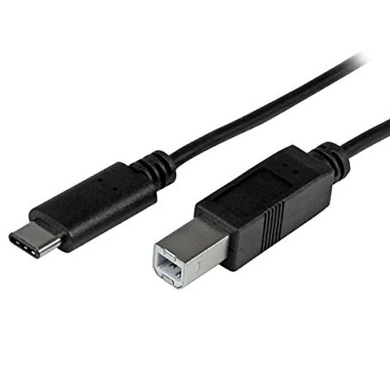 Cable USB 3,1 tipo C para impresora, cable macho de USB C a USB 3,0 B