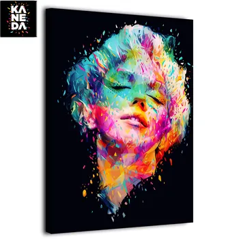 

HD printed 1 piece canvas art movie star Marilyn Monroe by KANEDA Alessandro Pautasso Painting room decoration poster F1922