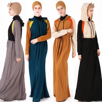 

Spring Sport Kaftan Abaya Dubai Hijab Muslim Dress Turkey Jilbab Caftan Ramadan Abayas For Women Elbise Turkish Islamic Clothing
