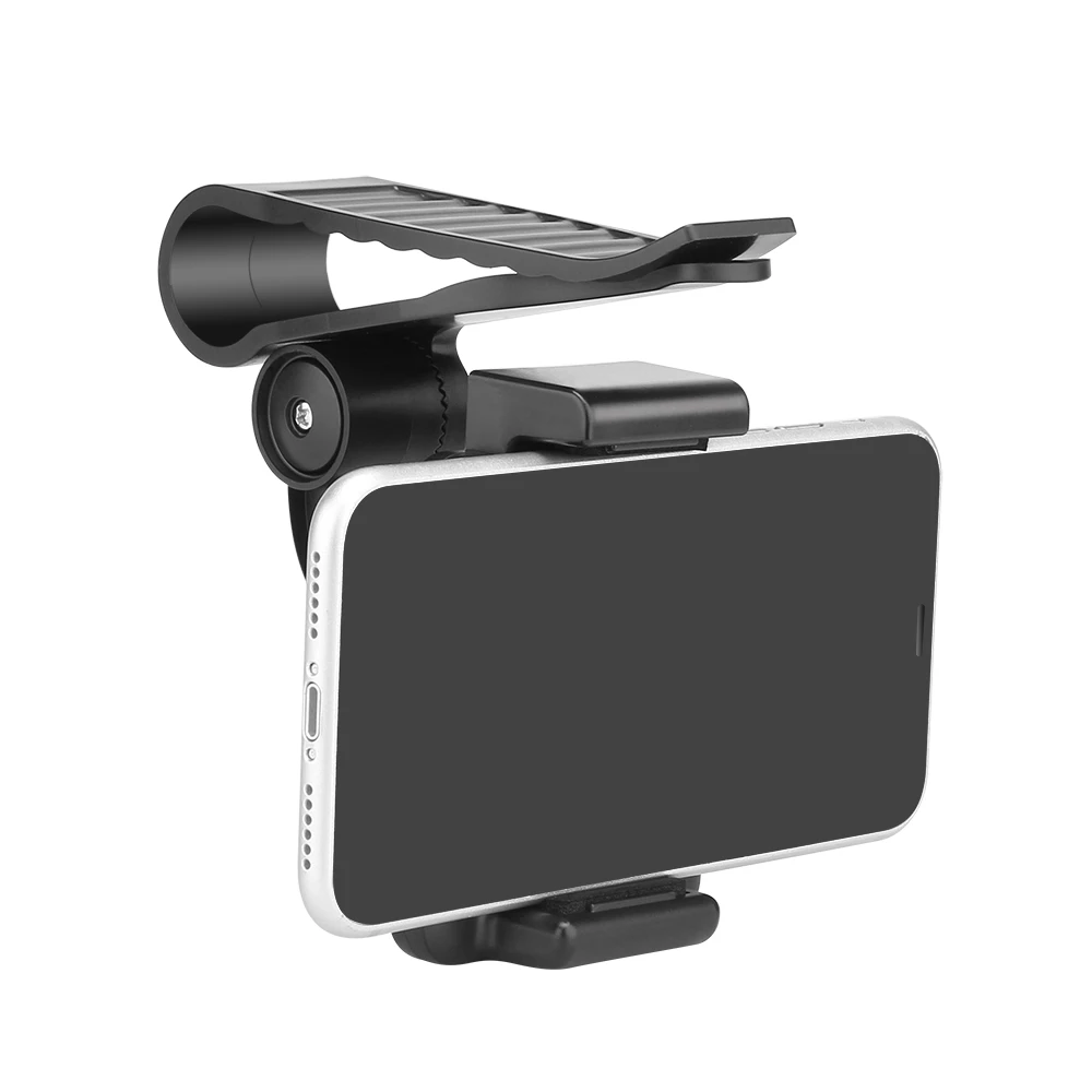 Car Decor Universal Mobile Phone Car Holder 360 Sun Visor Cell Phone