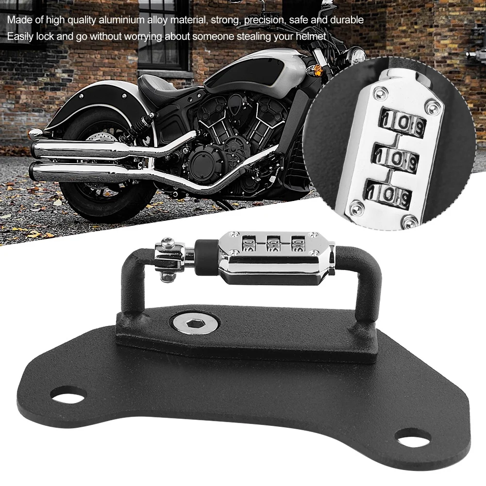 

Motorcycle Modification Alloy Helmet Lock Suitable for Scout 2015-2019, for Scout Sixty 2015-2019