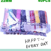 40 шт 22 мм кожаный ремешок Имитация бамбука-низкая цена-10 цветов