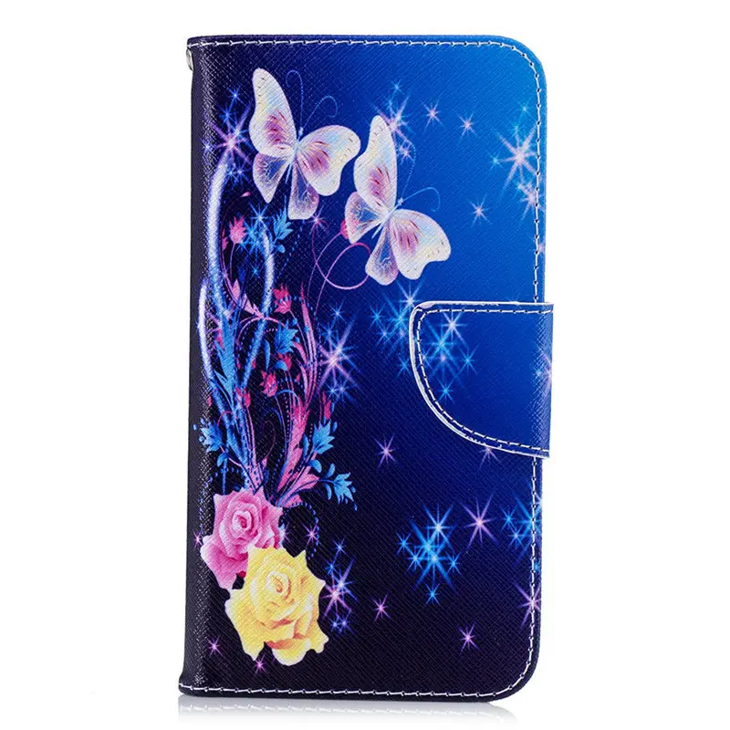 Yellow Butterflies Чехол-книжка для телефона Xiaomi Poco F1 A2 Lite Redmi Note 6 Pro 5 4 4X Plus Y1 Ретро Capa Бумажник кожаный чехол бренд D07Z - Цвет: Yellow Butterflies
