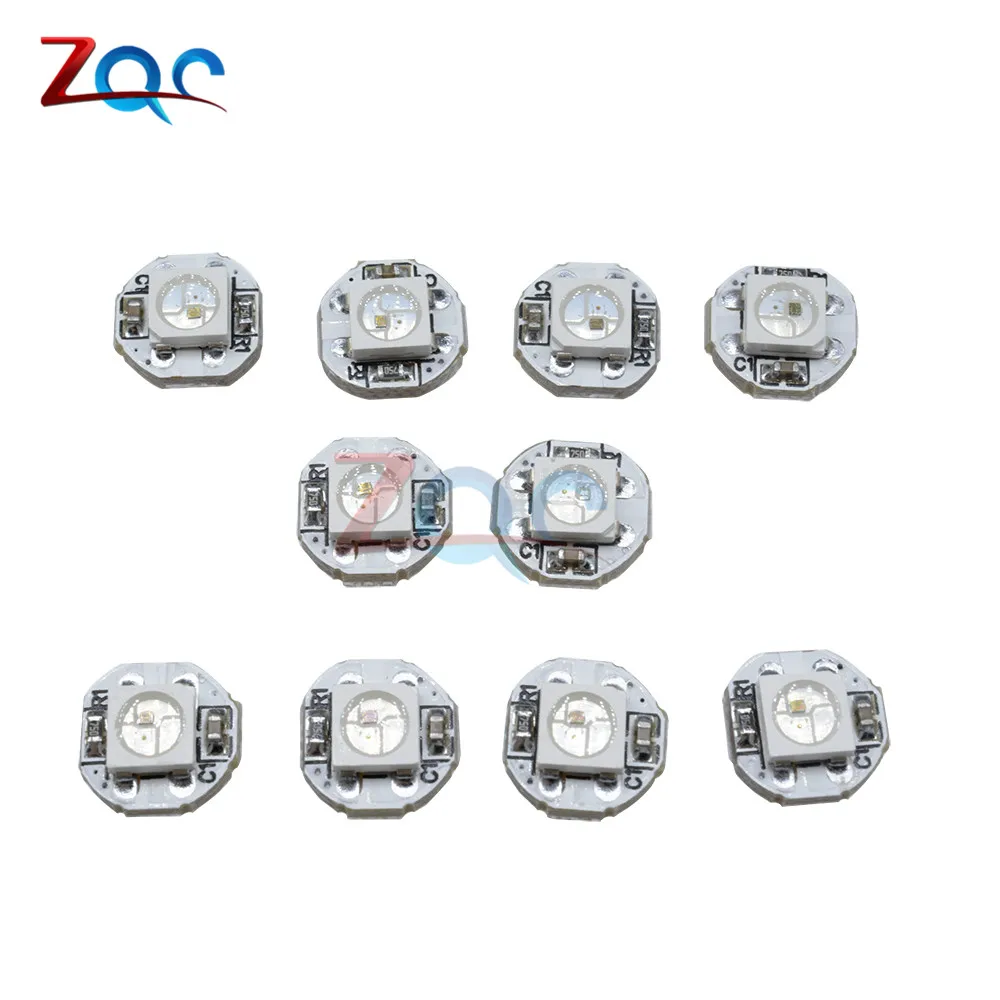 50/100PCS DC 5V 10mm*3mm Mini WS2812B WS2811 IC SMD 5050 RGB Led light Sample 50/100PCS DC 5V 10mm*3mm Mini WS2812B WS2811 IC SMD 5050 RGB Led light Sample