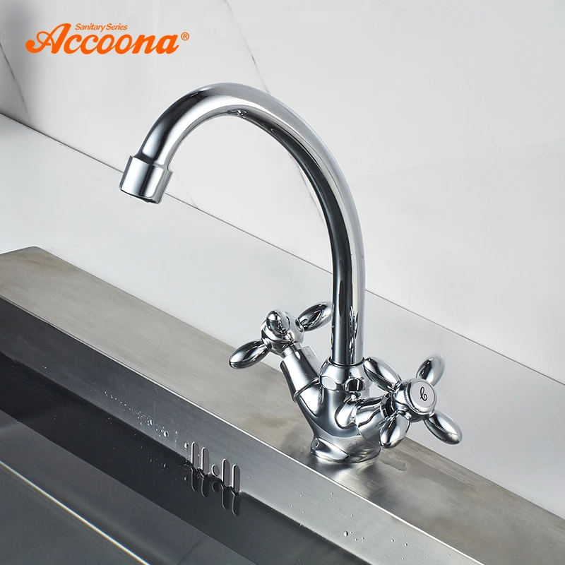 modern kitchen sink Accoona Kitchen Faucet Mixer Crane Kitchen Faucet Sink Tap Hot and Cold Water Tap 360 Rotate Swivel Kitchen Faucets A4078 spice rack wall