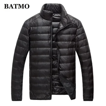 

BATMO 2019 new arrival autumn high quality 80% white duck down jackets,men's thin Down jacket,plus-size M-5XL 778