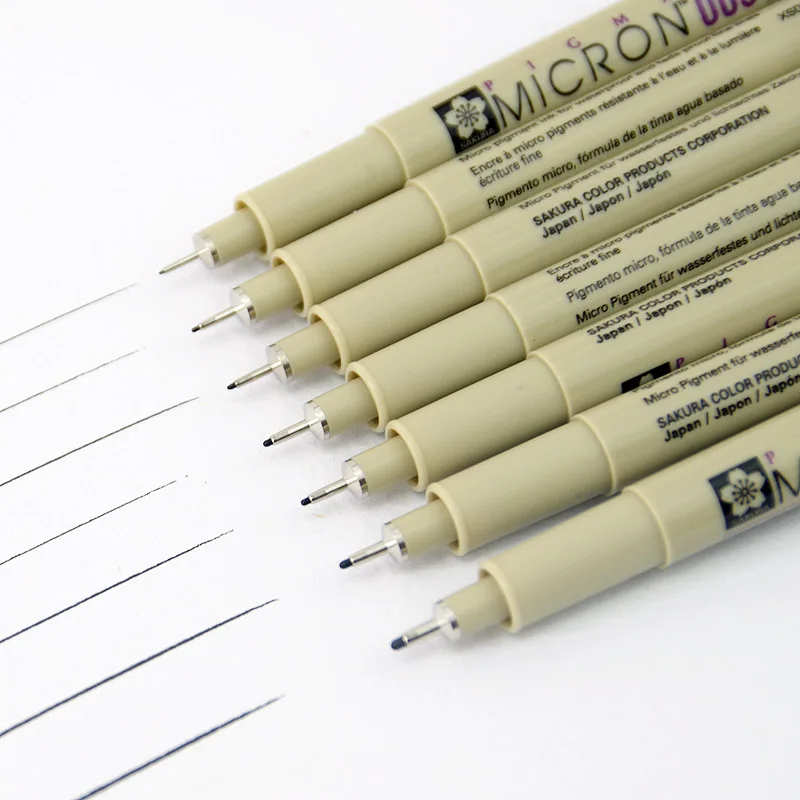 4 6 7pcs set Needle Pen Tracing Drawing Pen Cartoon Hand Painted 4-6-7pcs-set-needle-pen-tracing-drawing-pen-cartoon-hand-painted