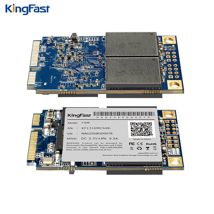 F6M Kingfast Msata ssd мини-ПК Внутренний SATA II/III MLC 120GB ssd mSATA твердотельный жесткий диск для ноутбуков/настольных компьютеров