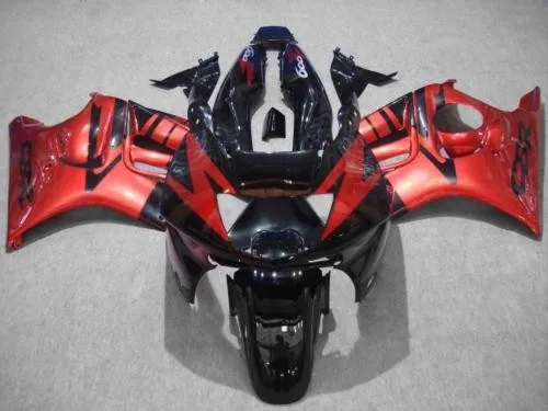 Черный комплект Красного обтекателя Для WI CBR600F3 CBR600 F3 1995 1996 95 96 CBR 600 Обтекатели