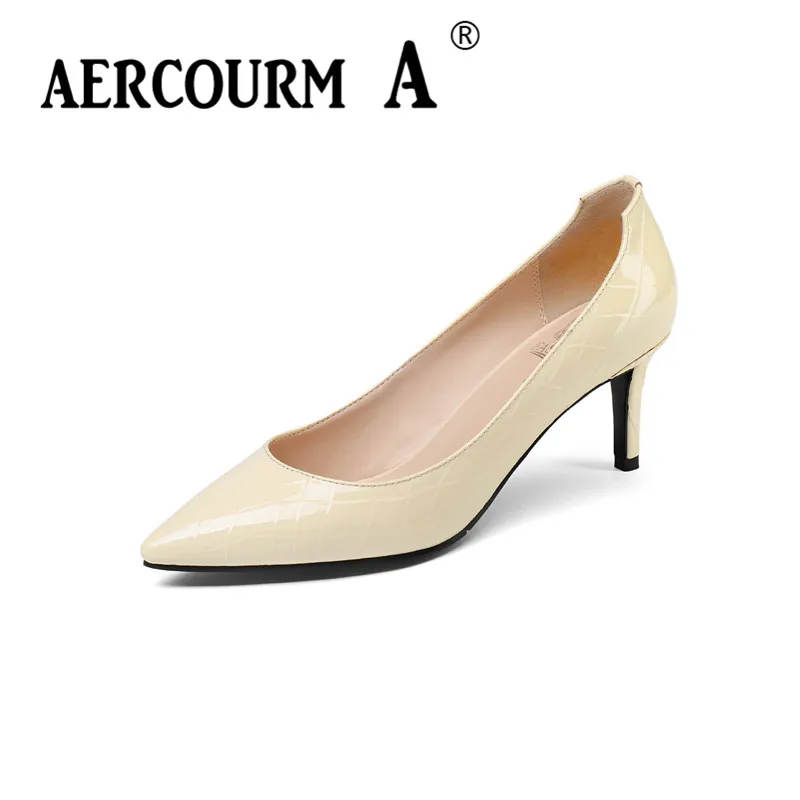 bright pointed heels