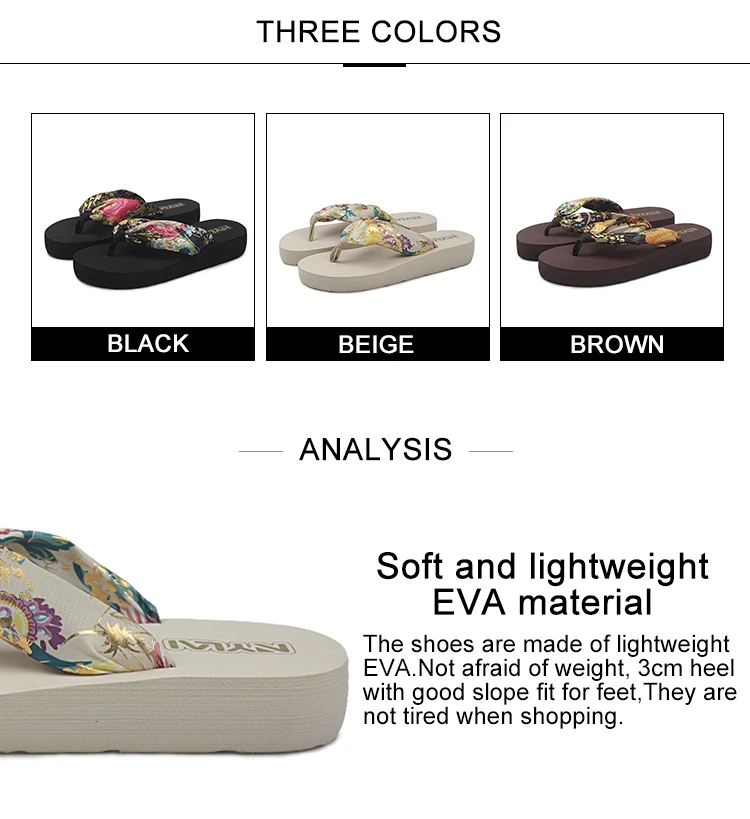 FZNYL/Летняя обувь; женские повседневные шелковые Вьетнамки в богемном стиле; женские домашние тапочки; пляжные босоножки на танкетке; Zapatos de mujer