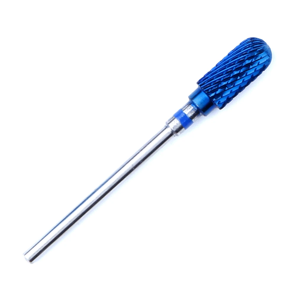 1PC Nail Drill Bits Apparatus for Manicure Blue Tungsten Carbide Cutters for Manicure Gel Remover Nail Pedicure Polish Drill Bit