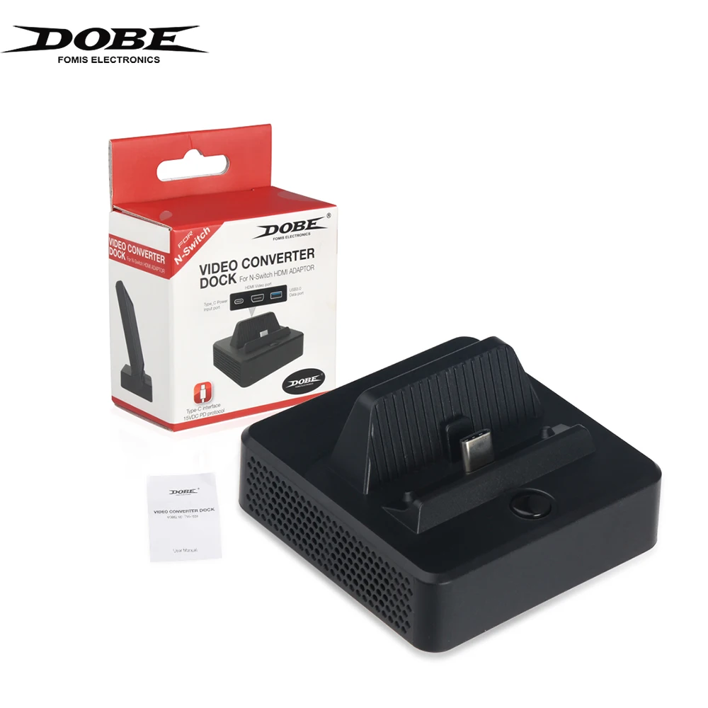 

DOBE Controller Charger Station Base For Nintend Switch Game HDMI Video Stand Dock Converter nintendoswitch Accessories TNS-1828