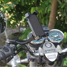 KISSCASE держатель для телефона мотоцикла подставка для смартфона поддержка для iphone держатель для мотора мотоциклетное крепление gps держатель для samsung