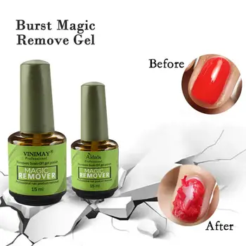 

UV Gel Polish Burst Magic Remove Gel Liquid Surface Sticky Layer Residue Nail Art Acrylic Clean Degreaser For Nail