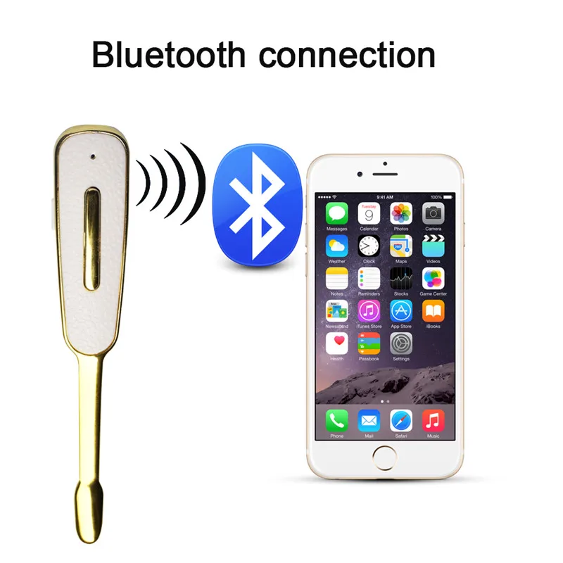 Новые стильные бизнес беспроводные Bluetooth наушники для женщин и мужчин унисекс спортивные наушники для samsung Xiaomi всех смартфонов