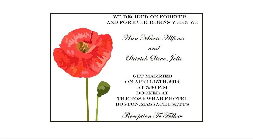 The Elegance Of Custom Wedding Invitations Lilian Designs Studio An Exle Of A Single Wedding Invitation With The Design On Vellum Overlay And