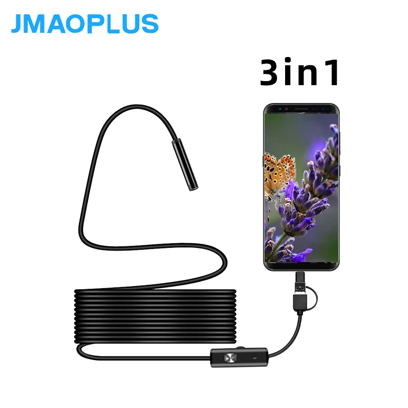 

Cables Mini Usb Usb Camera Endoscope Pipe Endoscope For Windows & Macbook PC Endoscope Android PC Camera