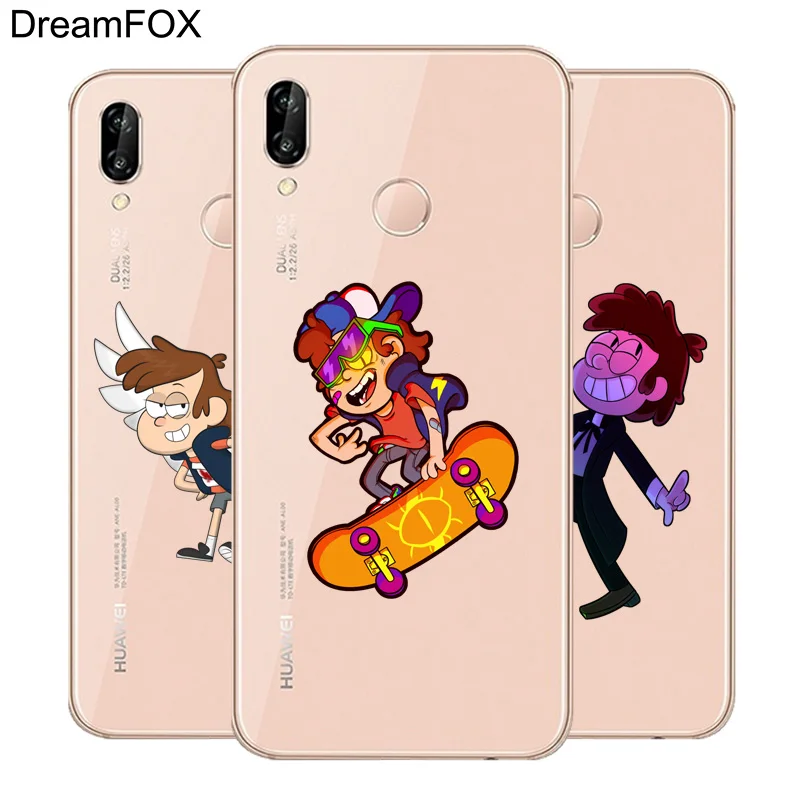 DREAMFOX L587 Gravity Falls Soft TPU Silicone Case Cover For Huawei Honor 6A 6C 7X 9 10 P20 P30 Lite Pro P Smart 2019 |