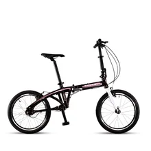 TDJDC D20, 20″ 3 Gear No-Chain Folding Road Bike, Sport Bicycle, Shaft Drive Bike, Light Weight Aluminum Alloy Frame
