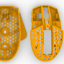 Logitech G304 G305 Air Bottom Mouse MOD Light 63g Hollow Out Reduced WithSidebar Shell For WMO Finalmouse Ultralight Phantom