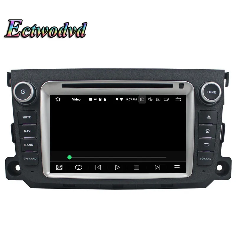 Cheap Ectwodvd Octa Core 4G RAM 64G ROM Android 9.0 Car Multimedia DVD Player GPS HeadUnit For Benz Smart 2011-2012 8 Cheap Ectwodvd Octa Core 4G RAM 64G ROM Android 9.0 Car Multimedia DVD Player GPS HeadUnit For Benz Smart 2011-2012 8