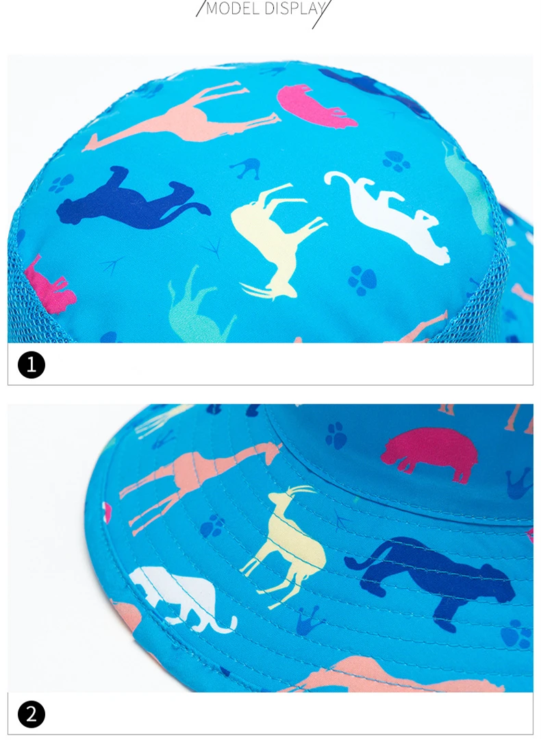 Новинка года, летняя пляжная Солнцезащитная шляпа с большими полями для детей, женская кепка с защитой от ультрафиолета, складная стильная модная детская шапочка от солнца